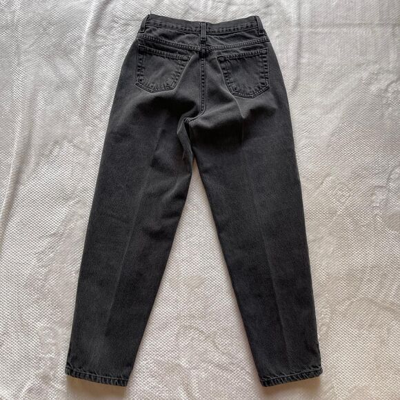 JEANOLOGY COLLECTION VINTAGE BLACK HIGH WAIST JEANS - Picture 2 of 5